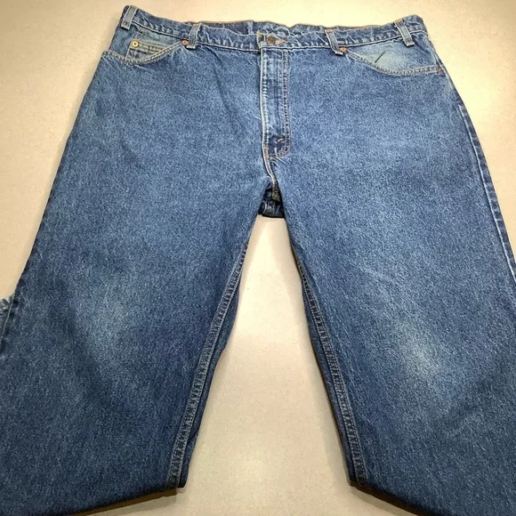 ❗️SOLD❗️Levi’s Vintage Orange Tab 517 Relaxed 42X30 Medium Wash Made In USA - Picture 4 of 8